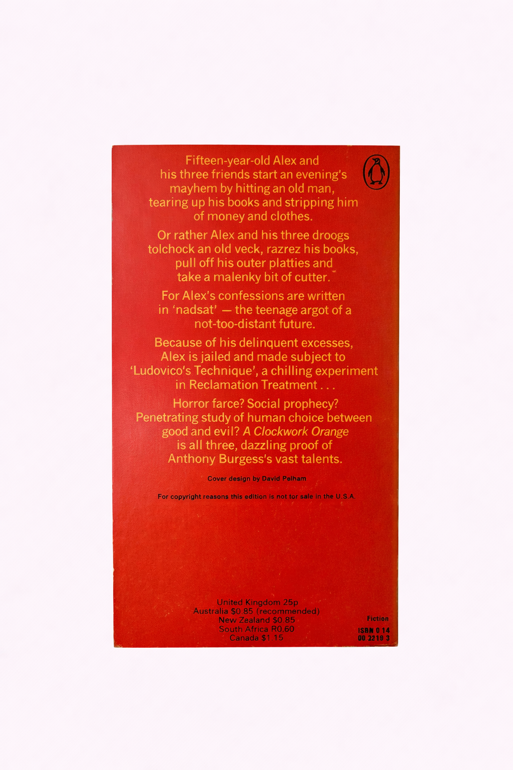 Anthony Burgess - A Clockwork Orange